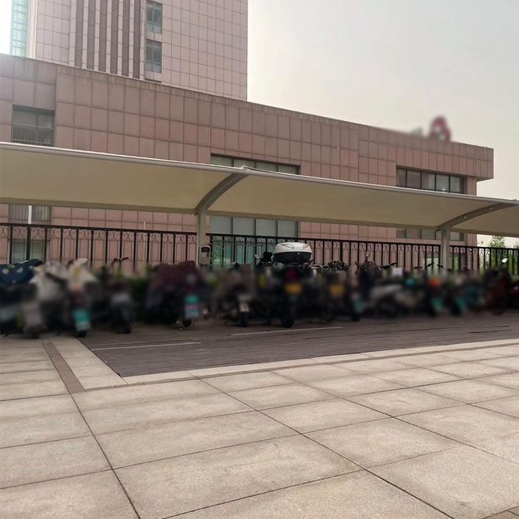 雄县膜结构电动车棚