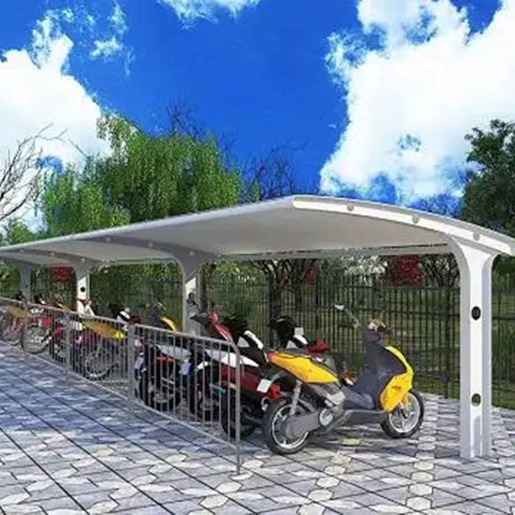 雄县膜结构电动车棚